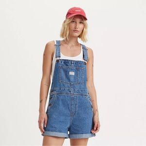Levi’s Vintage Shortalls in Dark Wash